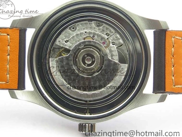 MIROTIME 0203 MARK XVIII Le Petit Prince IW327004 SS FKF 1:1 Best Edition Blue Dial On Brown Leather Strap Trendsetting 7117